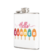 Hallo Sommer | Colorful Popsice Creme Flachmann (Links)