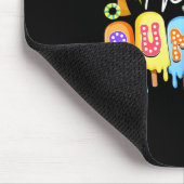 Hallo Sommer Coole Bunte Eisgrafik Sommer Mousepad (Ecke)