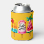 Hallo Sommer  Dosenkühler (Kanne Vorderseite)