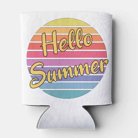 Hallo Sommer Dosenkühler (Rückseite)