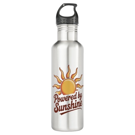 Hallo Sommer Edelstahlflasche (Vorderseite)