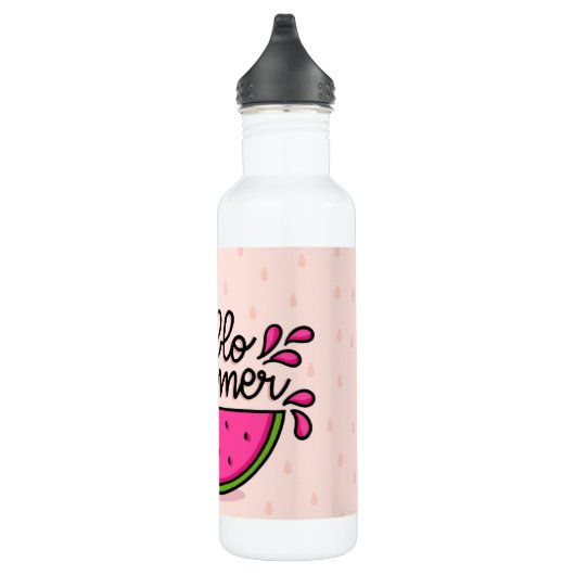 Hallo Sommer Edelstahlflasche (Rechts)