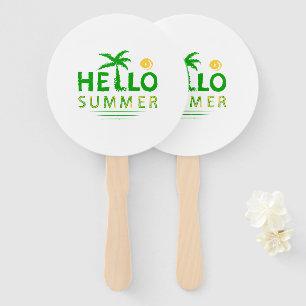 Hallo Sommer Fächer
