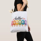 Hallo Sommer-Faux-Yarn-Design Tasche (Von Nahem)