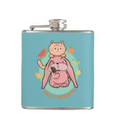 Hallo Sommer Flachmann (Vorderseite)