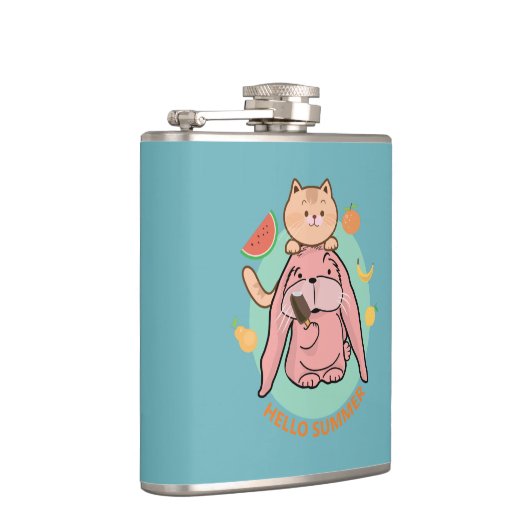 Hallo Sommer Flachmann (Rechts)