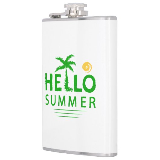 Hallo Sommer Flachmann (Links)