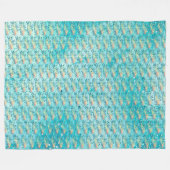 Hallo Sommer Fleecedecke (Vorderseite (Horizontal))
