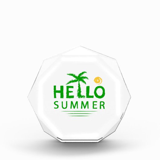Hallo Sommer Fotoblock (Vorderseite)