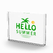 Hallo Sommer Fotoblock (Rechts)