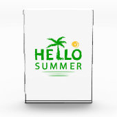 Hallo Sommer Fotoblock (Vorderseite)