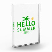 Hallo Sommer Fotoblock (Links)