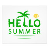 Hallo Sommer Fotodruck (Vorne)