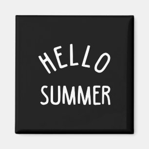 Hallo Sommer Funny Summer Ferien Beach Geschenk Va Magnet