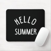 Hallo Sommer Funny Summer Ferien Beach Geschenk Va Mousepad (Mit Mouse)