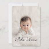 Hallo Sommer Geburtstagsfeier Einladung (Rückseite)