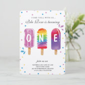 Hallo Sommer Geburtstagsfeier Einladung (Stehend Vorderseite)