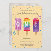 Hallo Sommer Geburtstagsfeier Einladung (Vorne/Hinten)