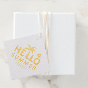 Hallo Sommer Geschenkanhänger