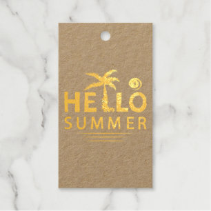 Hallo Sommer Geschenkanhänger