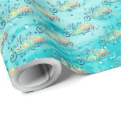 Hallo Sommer Geschenkpapier (Rolleneckpunkt)
