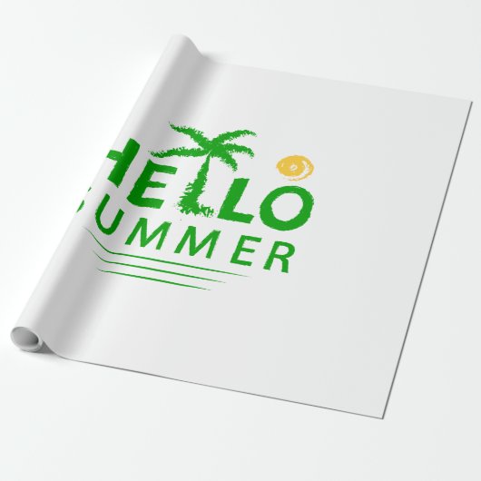 Hallo Sommer Geschenkpapier (Ungerollt)