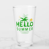 Hallo Sommer Glas (Rückseite)