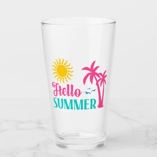 Hallo Sommer Glas (Vorderseite)