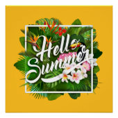 Hallo Sommer Glossy Poster (Vorderseite)