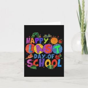 Hallo Sommer glücklich letzten Tag der Lehrerin St Karte