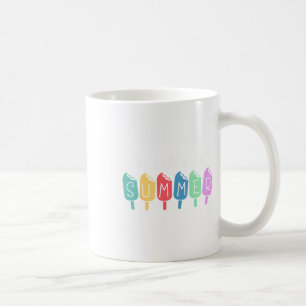 Hallo Sommer glücklich Letzten Tag Lehrerin Studen Kaffeetasse