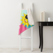 Hallo Sommer-glücklicher sonniger Tag für Sherpadecke (Beispiel)