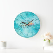 Hallo Sommer Große Wanduhr (Zuhause)