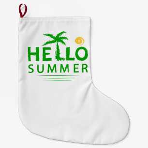 Hallo Sommer Großer Weihnachtsstrumpf