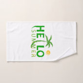 Hallo Sommer Handtuch (Handtuch)