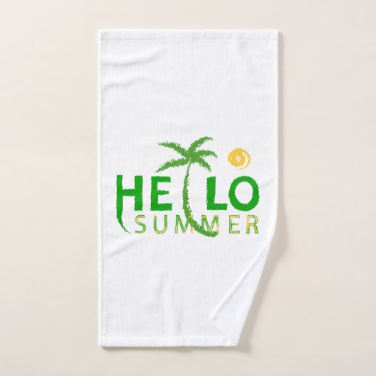 Hallo Sommer Handtuch (Handtuch)