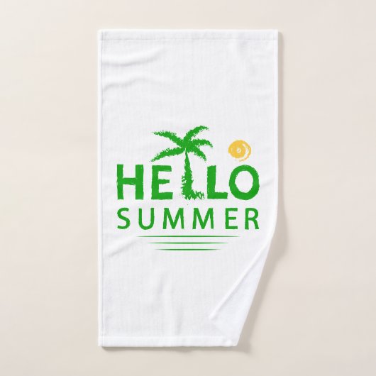 Hallo Sommer Handtuch (Handtuch)