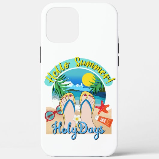 Hallo Sommer - Heilige Tage Case-Mate iPhone Hülle (Rückseite)