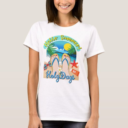 Hallo Sommer - Heilige Tage T-Shirt (Vorderseite)