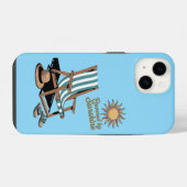 Hallo Sommer iPhone Hülle (Rückseite (Horizontal))