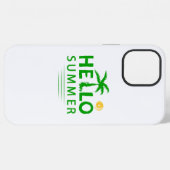 Hallo Sommer iPhone Hülle (Rückseite (Horizontal))