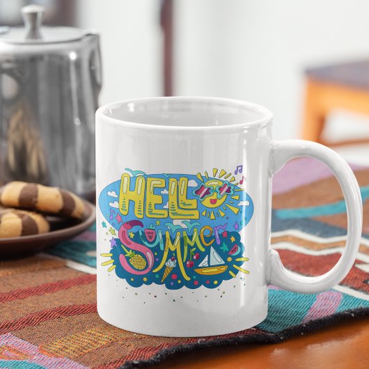 Hallo Sommer Jumbo-Tasse