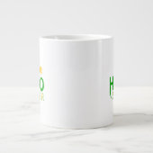 Hallo Sommer Jumbo-Tasse (Vorderseite)