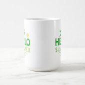 Hallo Sommer Kaffeetasse (Mittel)