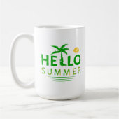 Hallo Sommer Kaffeetasse (Links)
