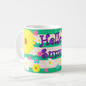 Hallo Sommer! Kaffeetasse (Vorderseite Links)