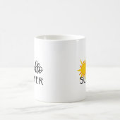 Hallo Sommer Kaffeetasse (Mittel)