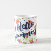 Hallo Sommer Kaffeetasse (Mittel)