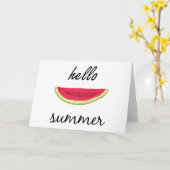 Hallo Sommer Karte (Gelbe Blume)