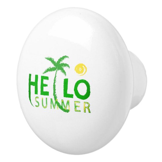 Hallo Sommer Keramikknauf (Rechts)